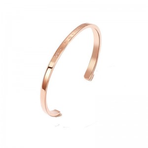 Nerezová ocel otevřenínápisunáramek